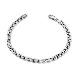 Silberarmband für Herren, 23,5 cm