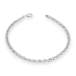 Silberarmband Unisex, 22 cm