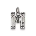 Ezüst medál, távcső