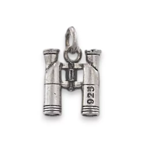 Ezüst medál, távcső