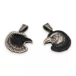 Ezüst medál, sasfej