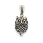 Ezüst medál, bagoly