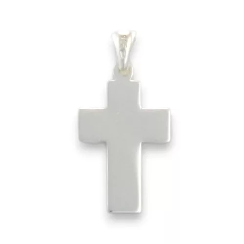 Ezüst medál, kereszt