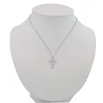 Ezüst medál, kereszt