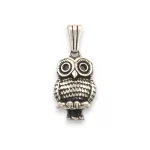 Ezüst medál, bagoly