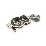 Ezüst medál, bagoly