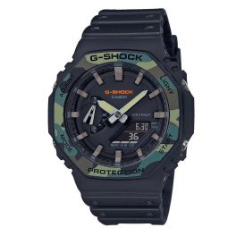 Casio GA-2100SU-1AER Herrenuhr, Feldmuster/Schwarz