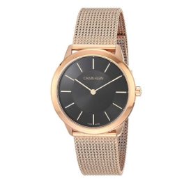 Calvin Klein K3M2262Y Damenuhr, Schwarz/Roségold
