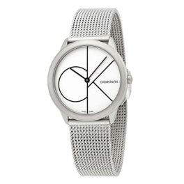 Calvin Klein K3M5215X Damenuhr, Silbergrau/Hellgrau
