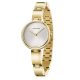 Calvin Klein K9U23546 Damenuhr, Gold/Silbergrau
