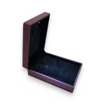 Beleuchtete Premium-Schmuckschatulle für Halsketten, lila