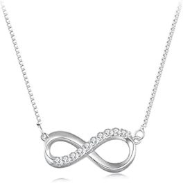 Ezüst nyaklánc a végtelen jelével