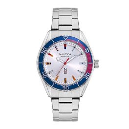 Nautica Herrenuhr, Silber NAPFWS005