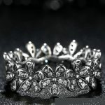 Floraler Silberring, 7