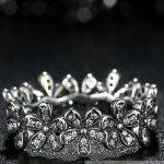 Floraler Silberring, 6