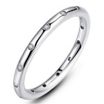 Steinring, Silber, 6