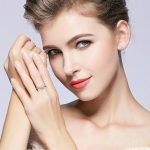 Runder Blumen-Silberring, 7