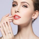 Runder Blumen-Silberring, 8