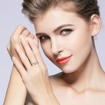 Runder Blumen-Silberring, 9