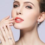 Runder Blumen-Silberring, 9