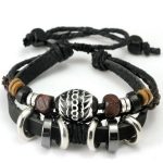  Holzperlenarmband für Männer