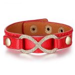  Kristalllederarmband