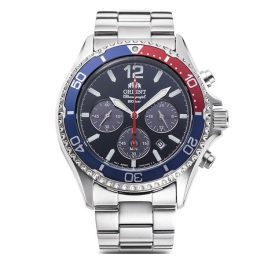 RA-TX0201L10B Orient Mako Solar Chronograph Herrenuhr