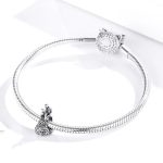 Ezüst charm (925), szerelmespár