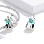 Ezüst charm (925), szélmalom