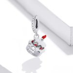 Ezüst charm (925), szülinapi torta