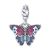 Ezüst charm (925), pillangó