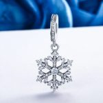 Ezüst charm (925), hópehely