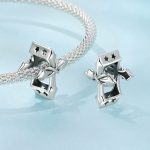 Ezüst charm (925), kereszt