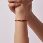 Ezüst charm (925) virágokkal, aranyszínben