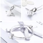 Ezüst charm (925), angyal