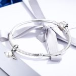 Ezüst charm (925), angyal