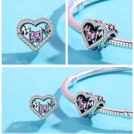 Ezüst charm (925), édesanya