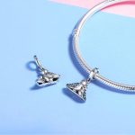 Ezüst charm (925), madárkák