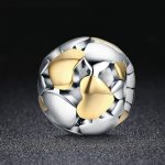 Ezüst charm szívekkel