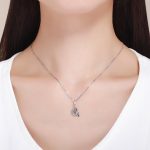 Ezüst charm (925), hold csillagokkal