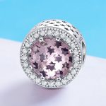 Ezüst charm csillagokkal