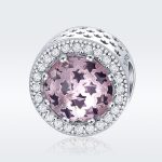 Ezüst charm csillagokkal