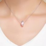 Ezüst charm virággal