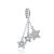 Ezüst charm (925) csillagokkal