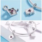 Ezüst charm (925), emlékkönyv