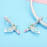 Ezüst charm (925), jégmadár