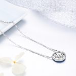 Ezüst nyaklánc, szerencsehozó szem