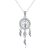 Ezüst nyaklánc álomfogómedállal