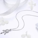 Ezüst nyaklánc álomfogómedállal