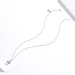 Ezüst nyaklánc angyalkamedállal